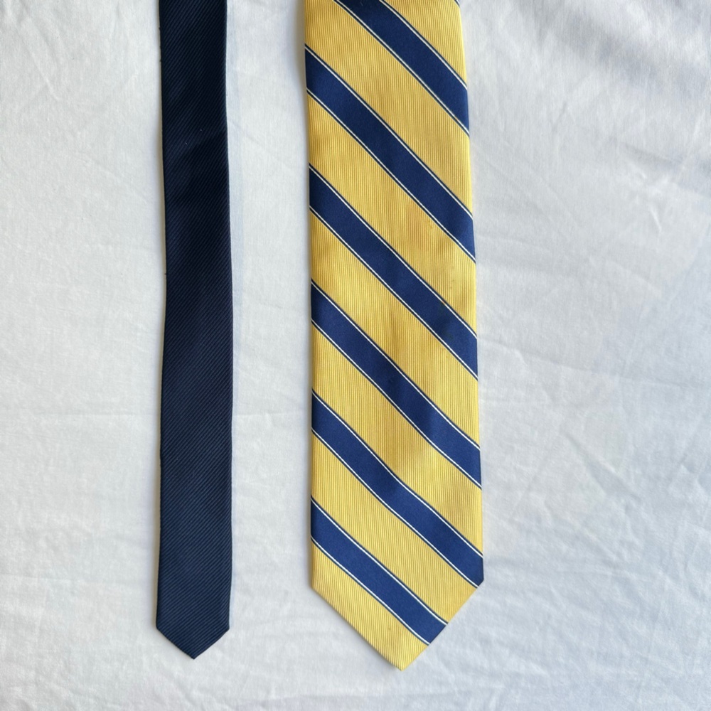 TOMMY HILFIGER CLASSIC CONTRAST SILK NECKTIE